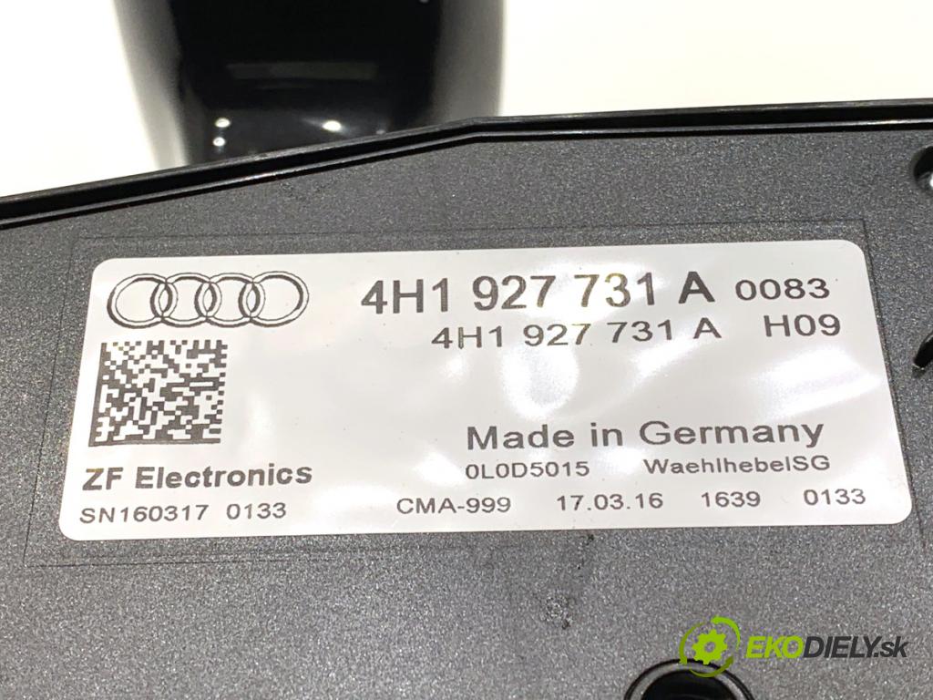 AUDI A8 D4 sedan 2016 445 kW S8 plus quattro 3993 Kulisa 4H1927731A (Rýchlostná páka (kulisa))