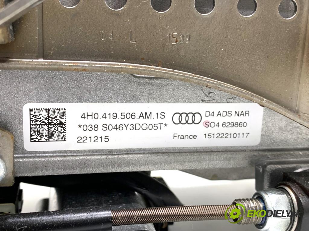 AUDI A8 D4 sedan 2016 445 kW S8 plus quattro 3993 Hriadeľ, tyč volantu 4H0927287E (Tyč riadenia (volantu))