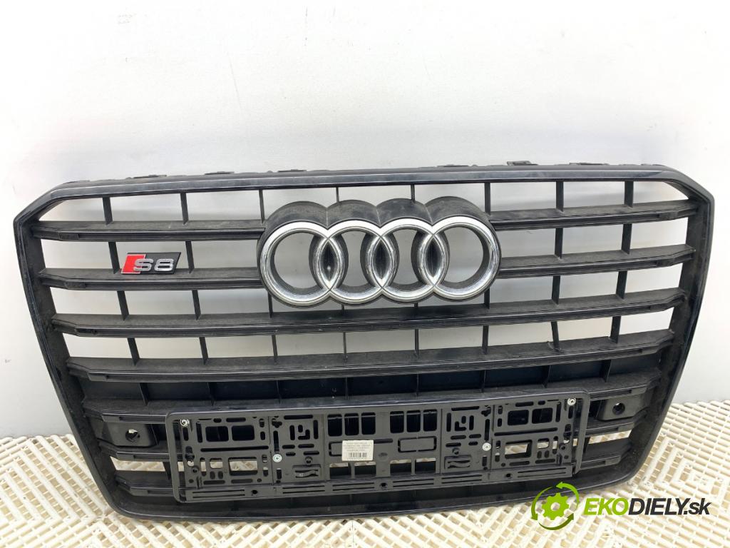AUDI A8 D4 sedan 2016 445 kW S8 plus quattro 3993 mřížka maska 4H0853651AG (Přední mřížka (maska chladiče))