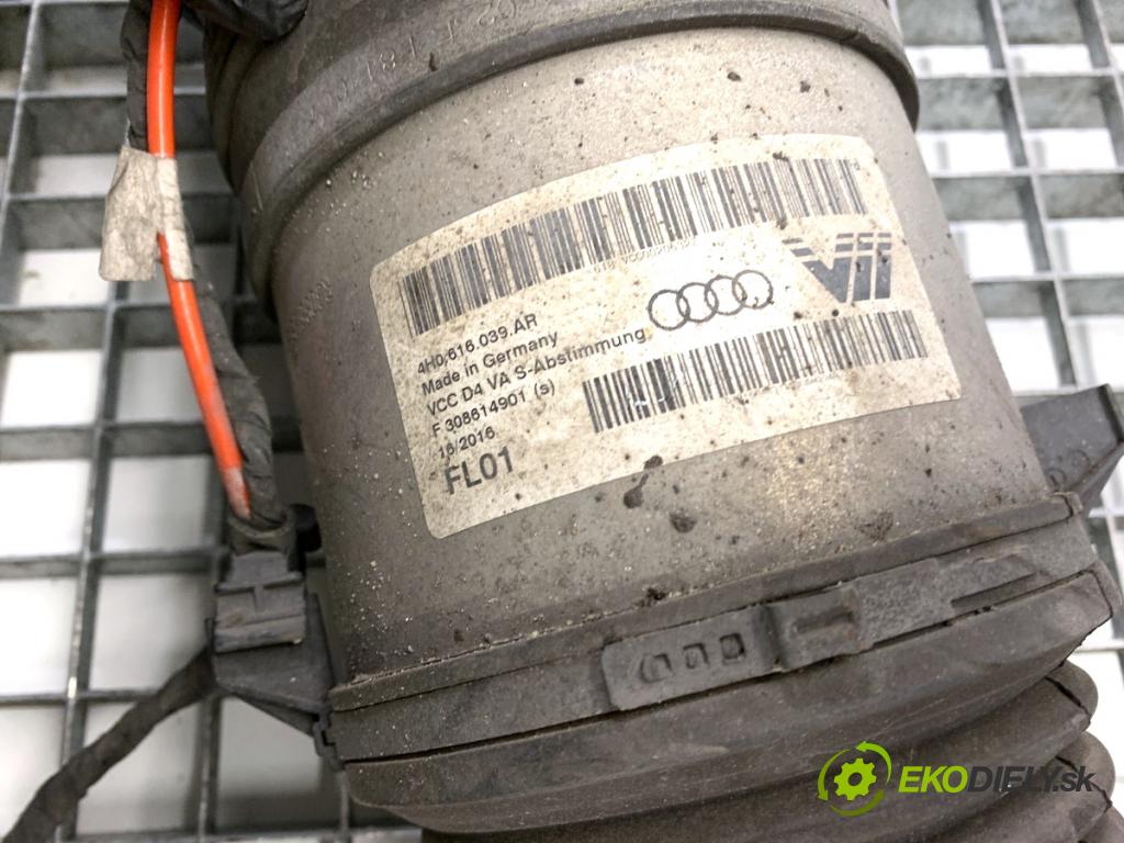 AUDI A8 D4 sedan 2016 445 kW S8 plus quattro 3993 tlumič levý přední část 4H0616039AR