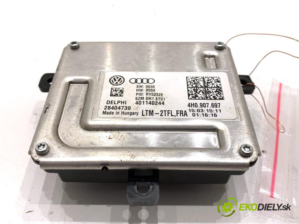 AUDI A8 D4 sedan 2016 445 kW S8 plus quattro 3993 Menič XENON 4H0907697 (Riadiaca jednotka xenónu)