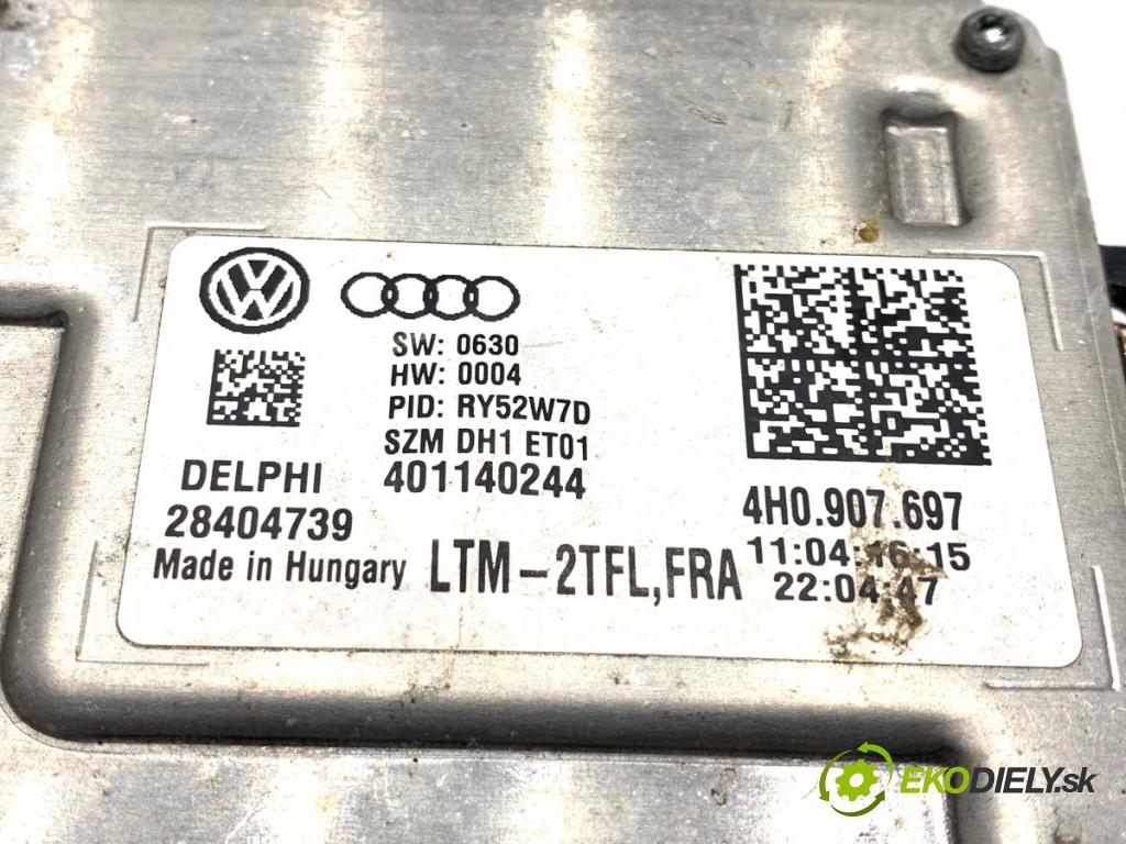 AUDI A8 D4 sedan 2016 445 kW S8 plus quattro 3993 měnič XENON 4H0907697 (Řídící jednotka xenonu)