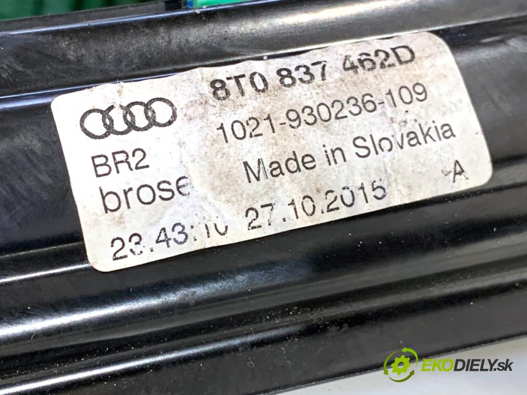 AUDI A5 8T coupe 2016 140 kW 2.0 TDI quattro 1968 mechanismus okna pravý přední část 8T0837462D