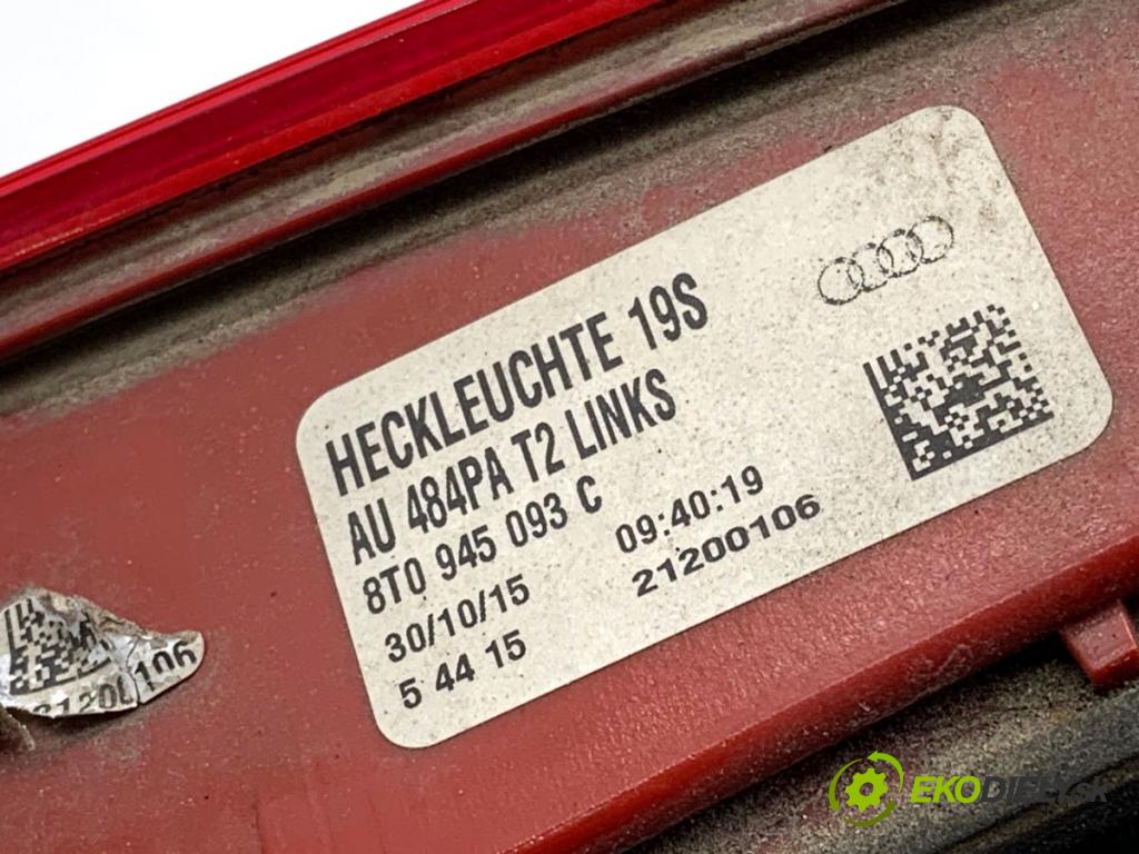 AUDI A5 8T coupe 2016 140 kW 2.0 TDI quattro 1968 světlo zadní část levá strana vnitřní 8T0945093C (Klika dveří ostatní)