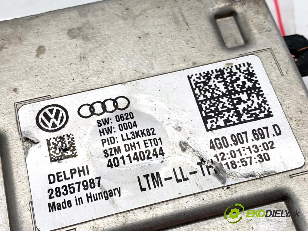 AUDI A5 8T coupe 2016 140 kW 2.0 TDI quattro 1968 měnič XENON 4G0907697D (Řídící jednotka xenonu)