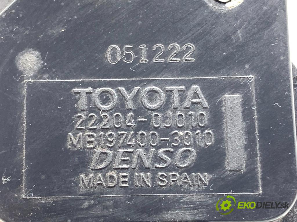 TOYOTA YARIS II liftback 2006 64 kW 1.3 VVT-i (SCP90_) 1298 Váha vzduchu 22204-0J010 (Váha vzduchu)