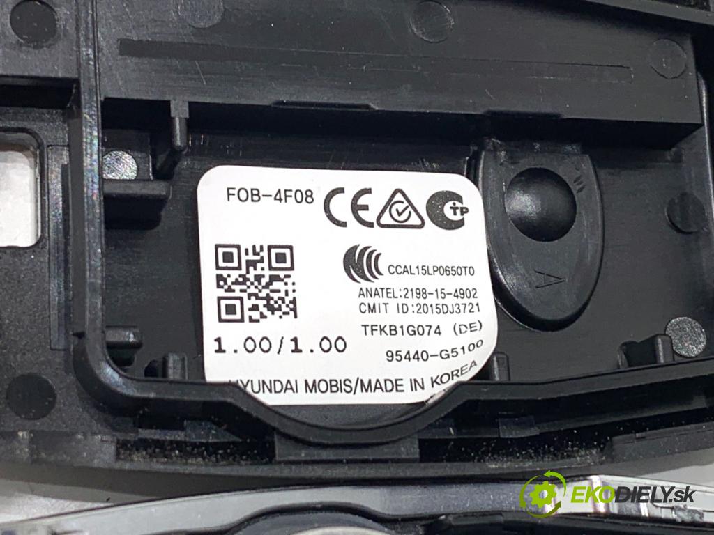 KIA NIRO SUV 2018 77 kW 1.6 GDI Hybrid 1580 klíč DÁLKOVÝ: 95440-G5100
