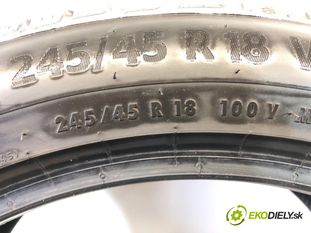 --- --- PNEUMATIKA: zima 2X 245/45 18" CONTINENTAL