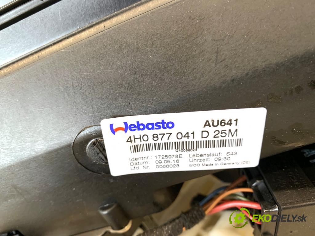 AUDI A8 D4 sedan 2016 445 kW S8 plus quattro 3993 strešné okno 4H0877041D (Sklo karosérie)