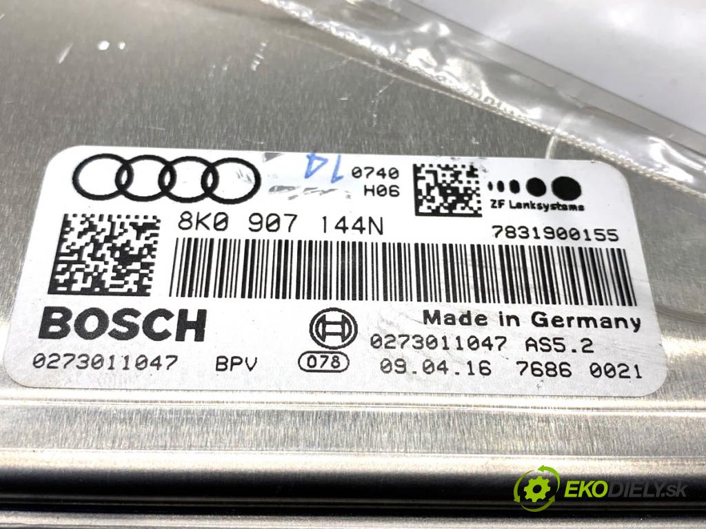AUDI A8 D4 sedan 2016 445 kW S8 plus quattro 3993 modul řídící jednotka ENERGETICKÉ KROKY: 8K0907144N