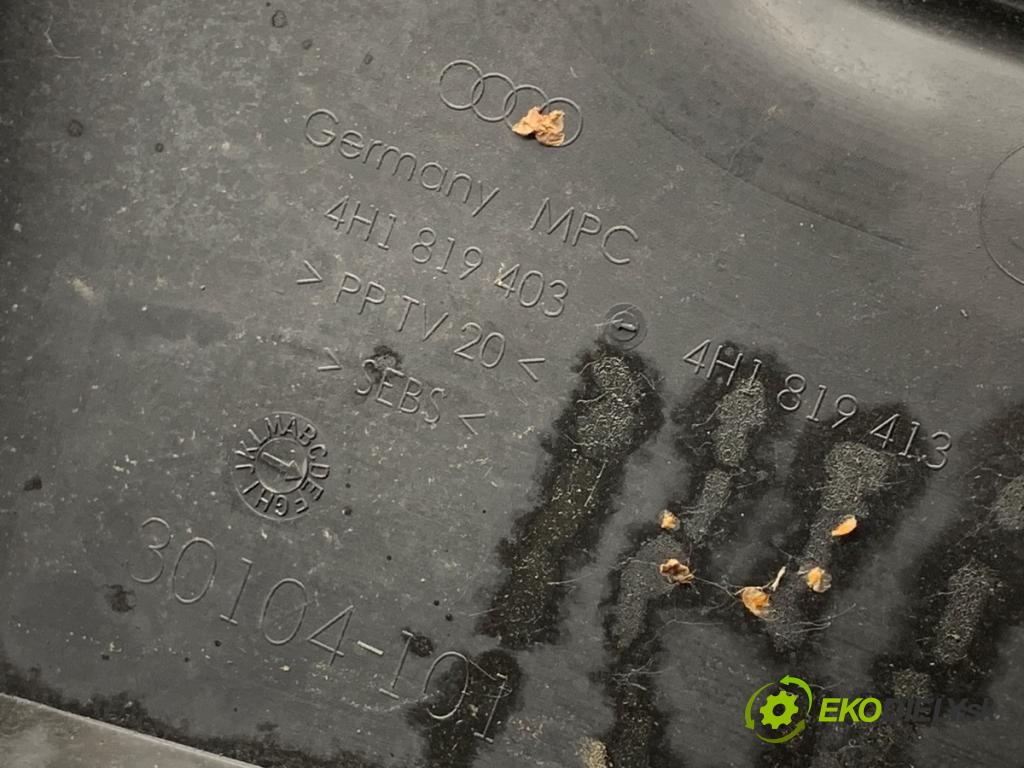 AUDI A8 D4 sedan 2016 445 kW S8 plus quattro 3993 Torpédo, plast pod čelné okno 4H1819403 (Torpédo (plast pod čelným sklom))