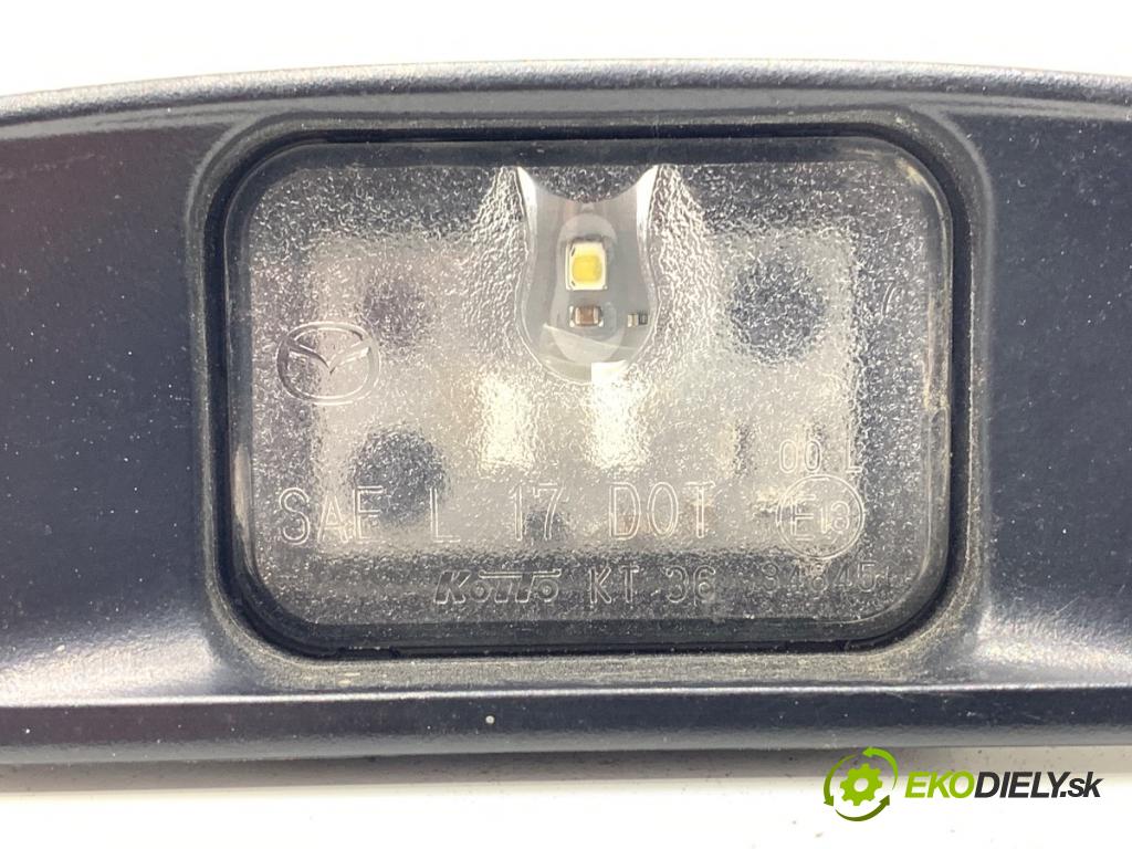 MAZDA 3 BP liftback 2019 132 kW SKYACTIV-X M Hybrid (BP2H) 1998 světla podsvícení SPŽ LED