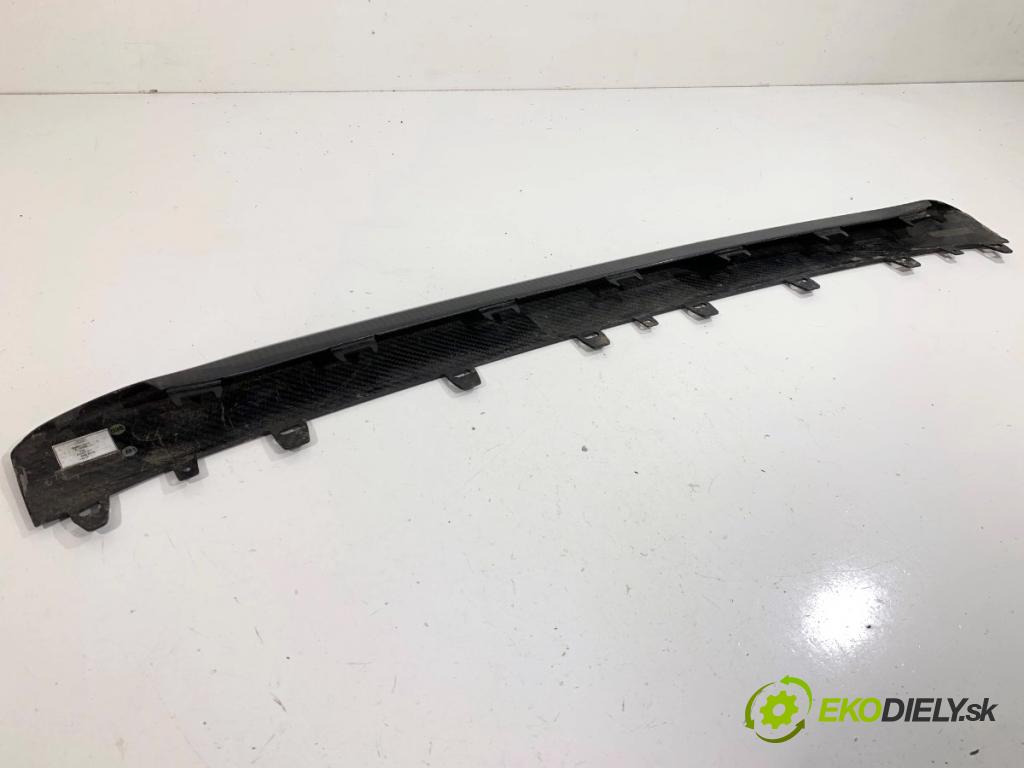 AUDI A8 D4 sedan 2016 445 kW S8 plus quattro 3993 Spoiler lišta nárazníka predný CARBON: 4H0807513