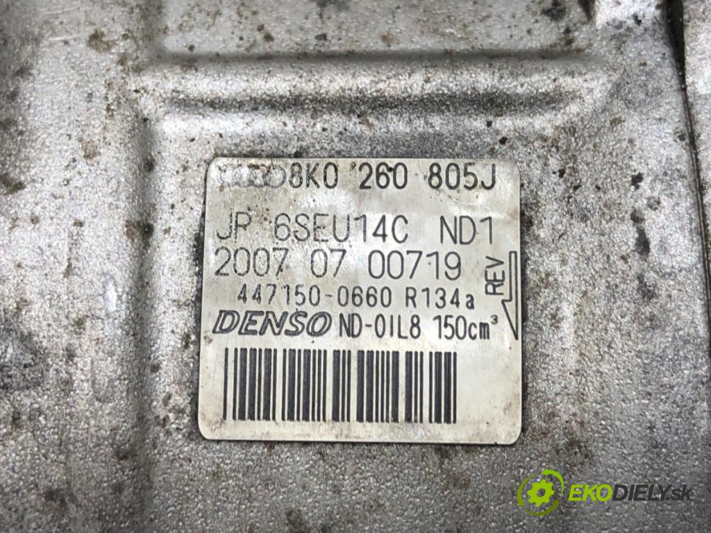 AUDI A5 8T coupe 2007 140 kW 2.7 TDI 2698 Kompresor klimatizácie 8K0260805J (Kompresor klimatizácie)
