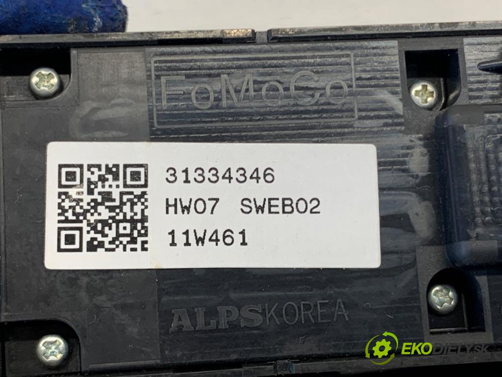 VOLVO XC60 I SUV 2012 158 kW D5 AWD 2400 Prepínač okien 31334346 (Prepínacie páčky pod volantom)