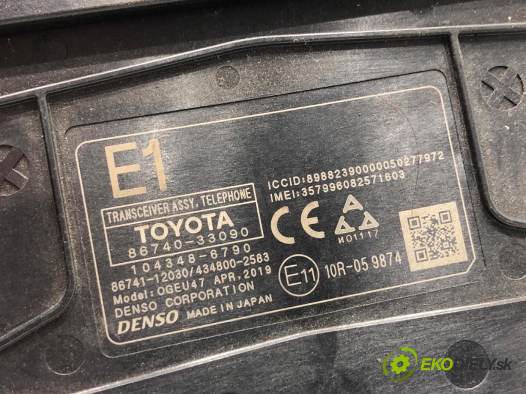 TOYOTA CAMRY sedan 2019 131 kW 2.5 Hybrid (AXVH71_) 2487 modul řídící jednotka 86740-33090 (Řídící jednotka ostatní)
