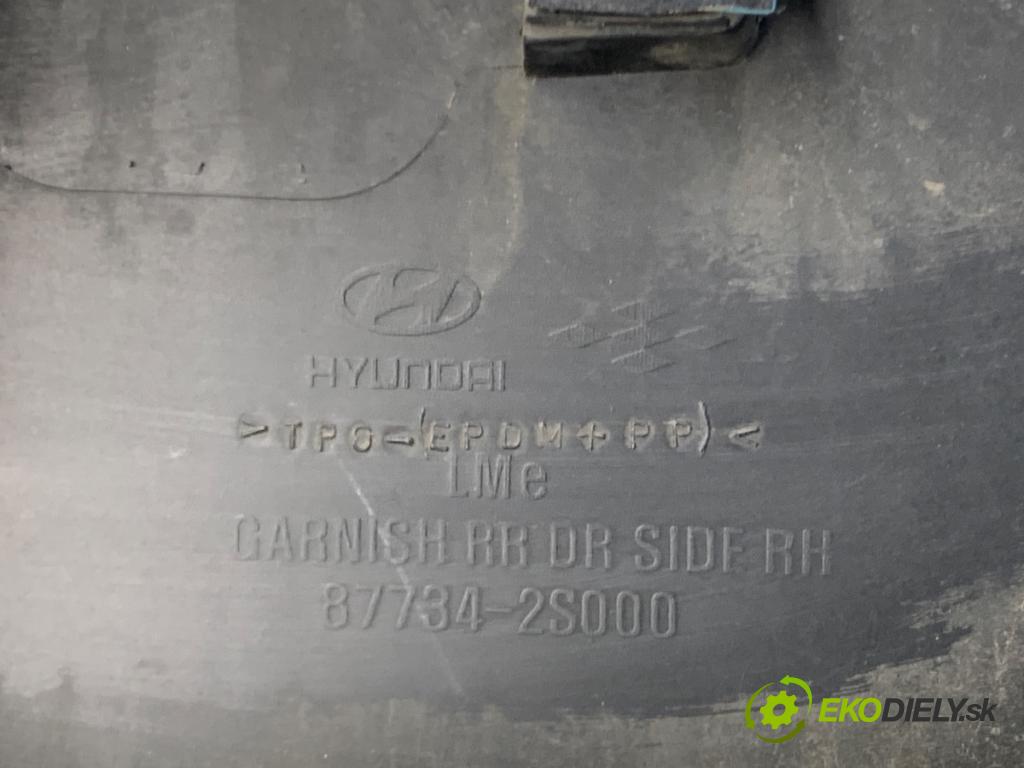 HYUNDAI ix35 SUV 2015 99 kW 1.6 1591 lišta dveře pravý přední část 87734-2S000
