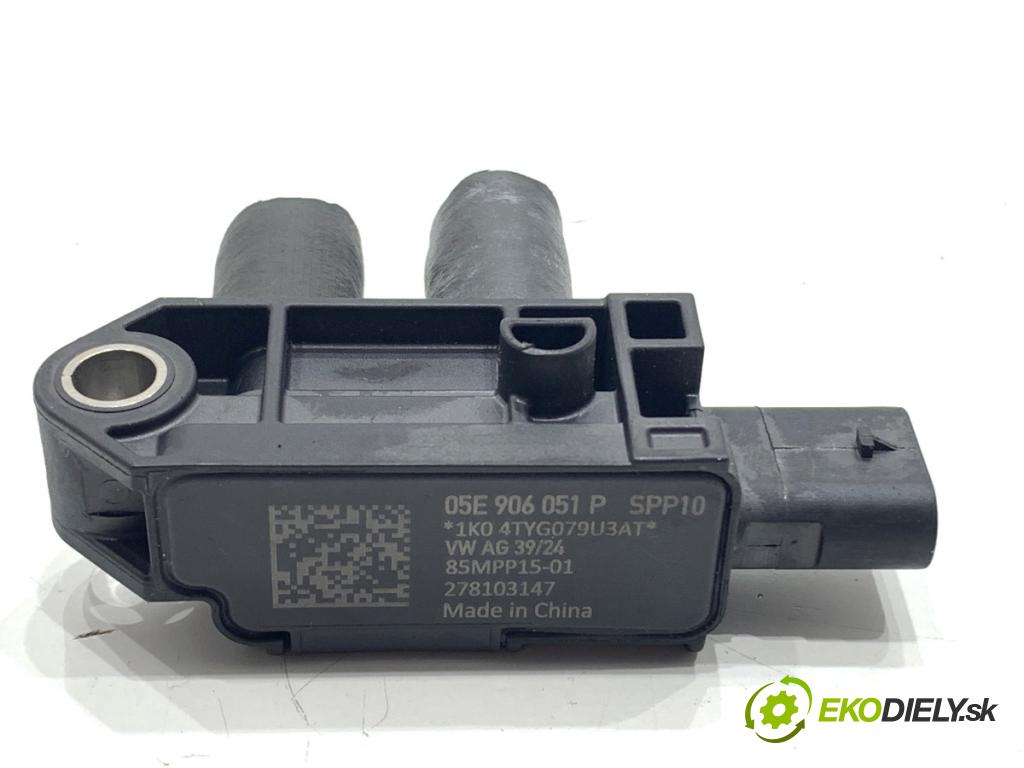 SKODA KAMIQ SUV 2025 110 kW 1.5 TSI 1495 snímač tlaku spalín DPF 05E906051P