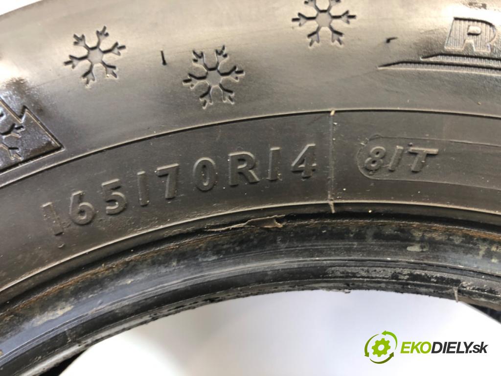 --- --- PNEUMATIKA: zima 2X 165/70 14" DUNLOP