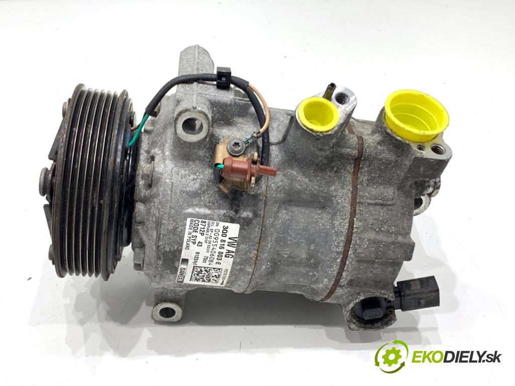 SKODA KAMIQ SUV 2020 110 kW 1.5 TSI 1495 kompresor klimatizace 3Q0816803E (Kompresor klimatizace)