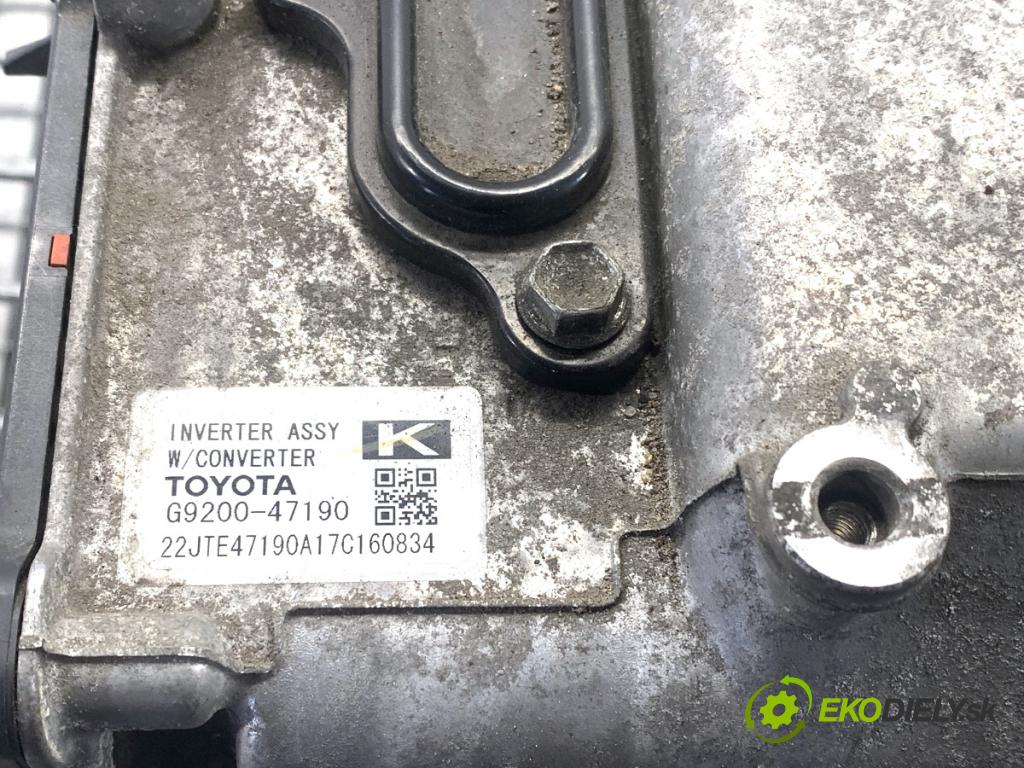 TOYOTA AURIS II Kombi 2017 73 kW 1.8 Hybrid (ZWE186_) 1798 invertor INVERTOR: G9200-47190