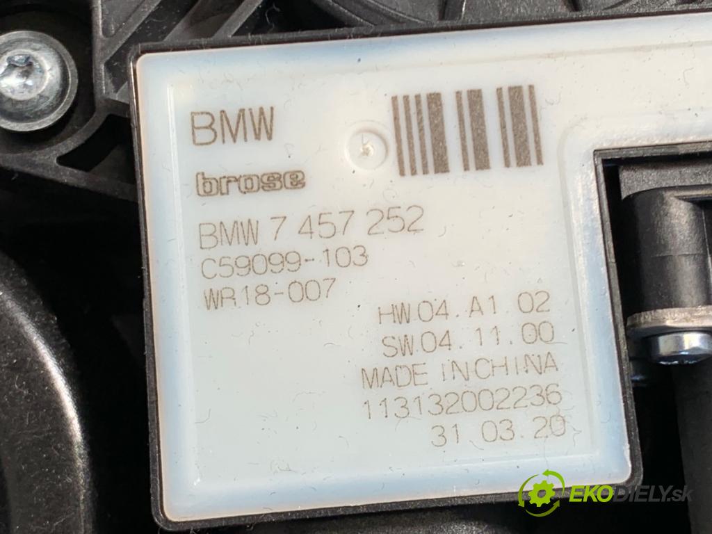 BMW G30 sedan 2020 140 kW 520 d xDrive 1995 mechanismus okna pravý zadní část 7365168
