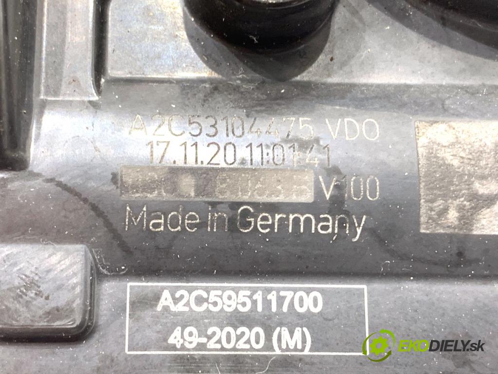 VW SCIROCCO III coupe 2009 118 kW 1.4 TSI 1390 Škrtiaca klapka A2C53104475 (Škrtiaca klapka)