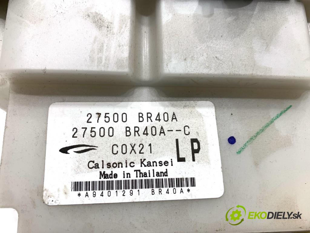 NISSAN QASHQAI J10 SUV 2011 104 kW 2.0 1997 Panel ovládania kúrenia 27500BR40A (Prepínacie páčky pod volantom)
