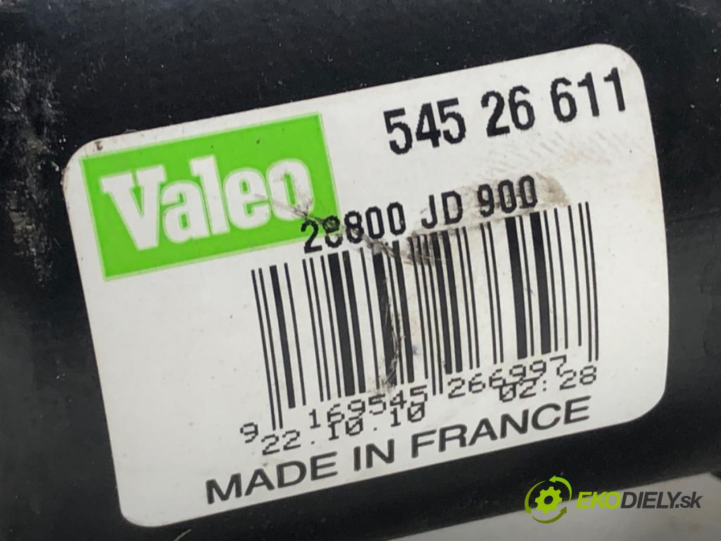 NISSAN QASHQAI J10 SUV 2011 104 kW 2.0 1997 Motor stieračov predný 54526611