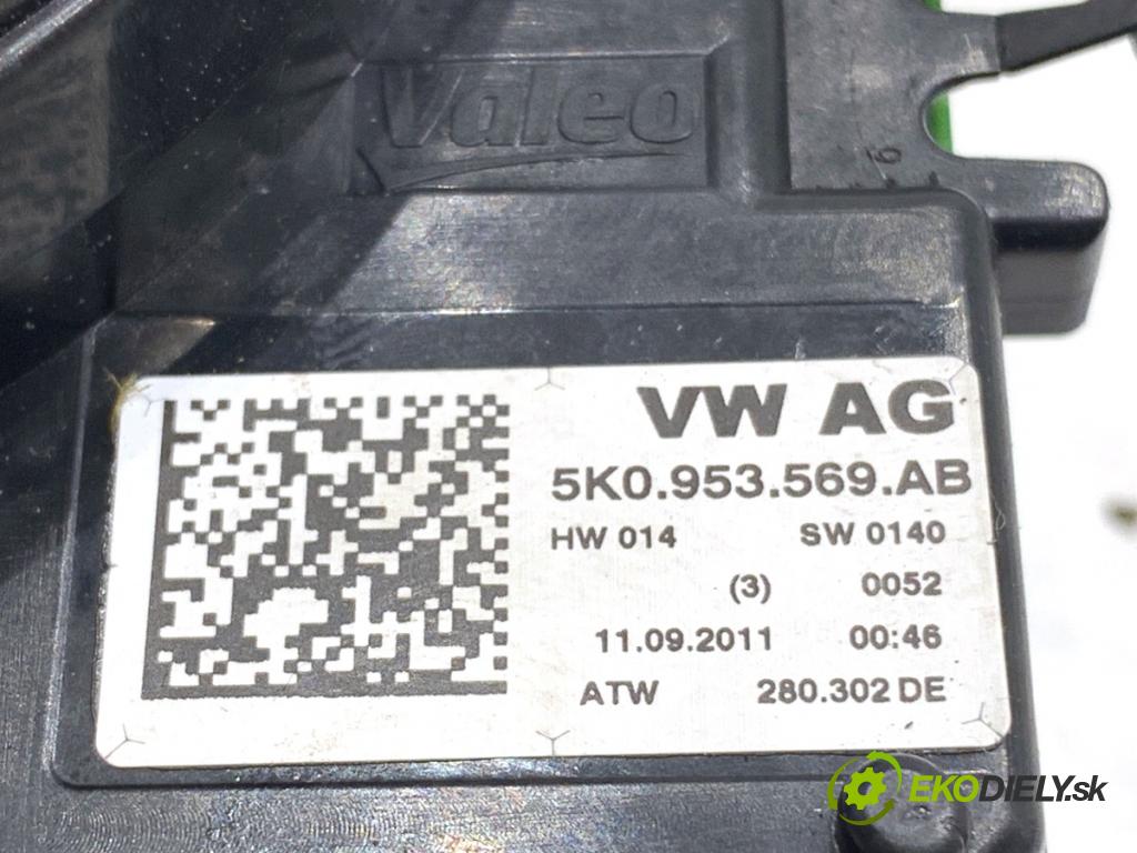 VW PASSAT CC B6 coupe 2011 103 kW 2.0 TDI 1968 Krúžok, slimák airbag 5K0953569AB (Airbag)