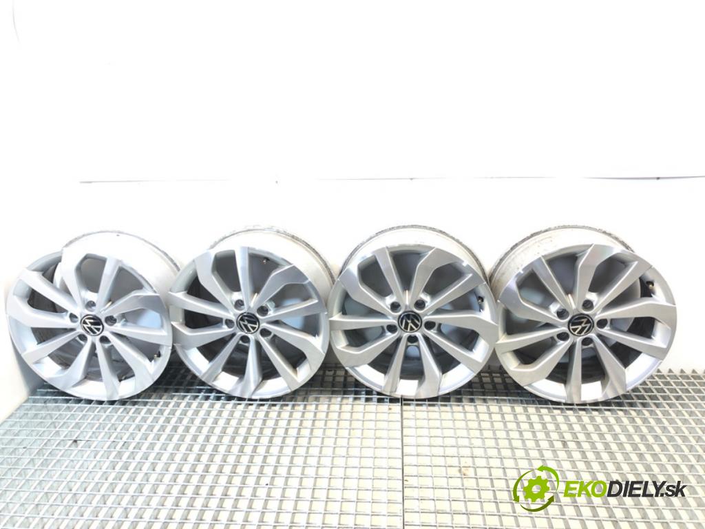 VW T-ROC SUV 2023 110 kW 1.5 TSI 1495 disky HLIÍK: 17 7J 5X112 57 ET45 2GA601025AC