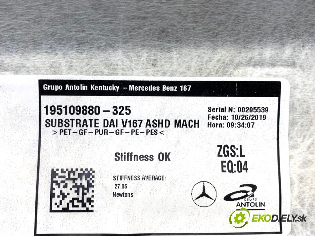 MERCEDES-BENZ GLE SUV 2020 270 kW GLE 450 EQ Boost 4-matic (167.157) 2498 Stropný tapacír (Stropný tapacír)