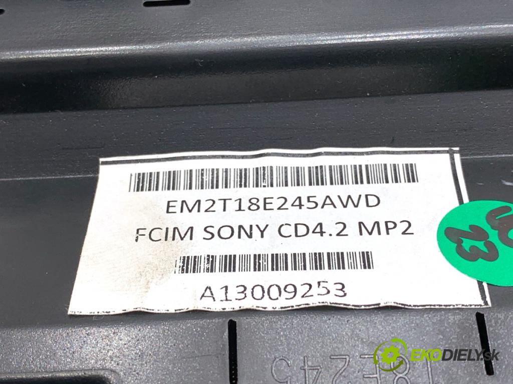 FORD S-MAX nadwozie wielkoprzestrzenne (MPV) 2015 110 kW 2.0 TDCi 1997 Panel ovládania kúrenia EM2T-18E245-AWB (Prepínacie páčky pod volantom)