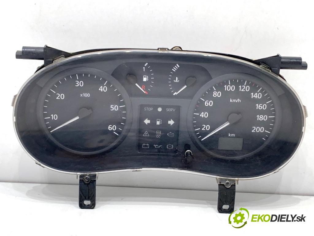 RENAULT TRAFIC II Autobus 2004 99 kW 2.5 dCi 135 (JL0D) 2463 prístrojovka P8200279062 (Přístrojová deska)