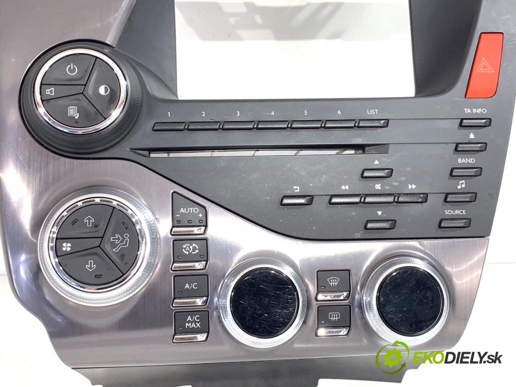 CITROEN DS5 liftback 2014 133 kW 2.0 BlueHDi 180 1997 Panel ovládania kúrenia 98025374ZD (Prepínacie páčky pod volantom)