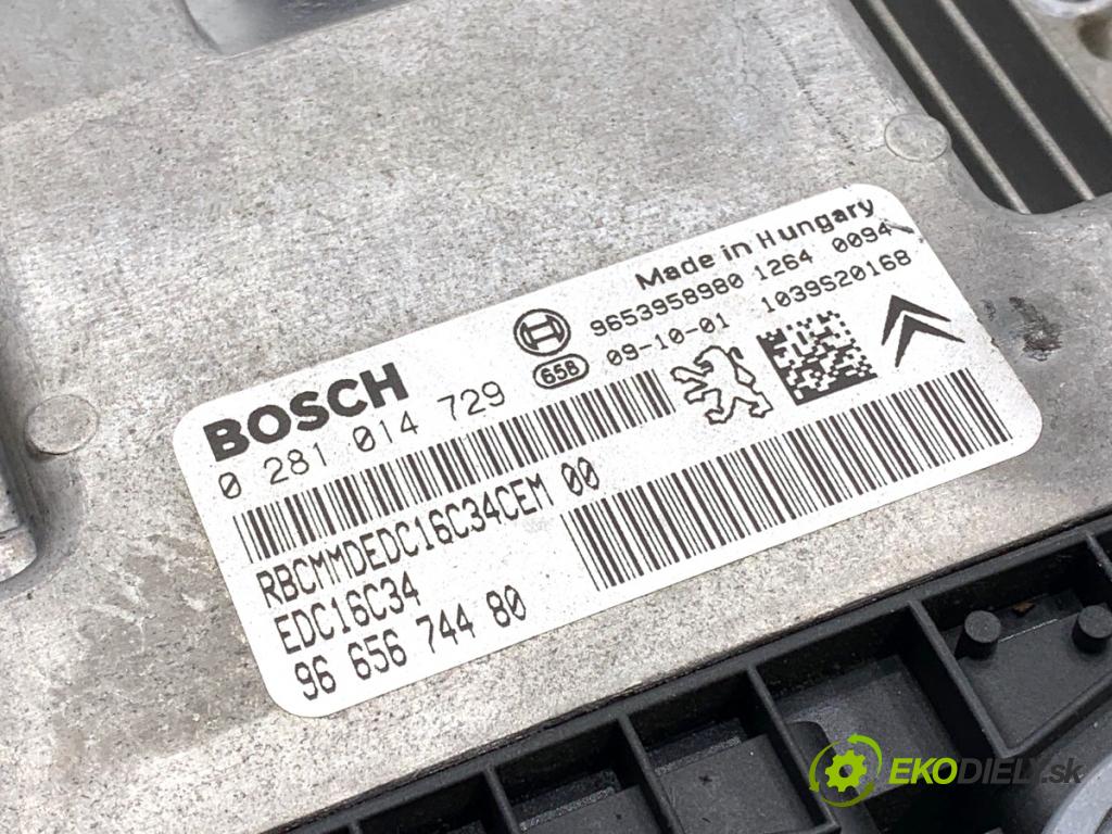 CITROEN C4 PICASSO I nadwozie wielkoprzestrzenne (MPV) 2009 80 kW 1.6 HDi 1560 riadiaca jednotka Motor 9665674480 (Riadiaca jednotka)