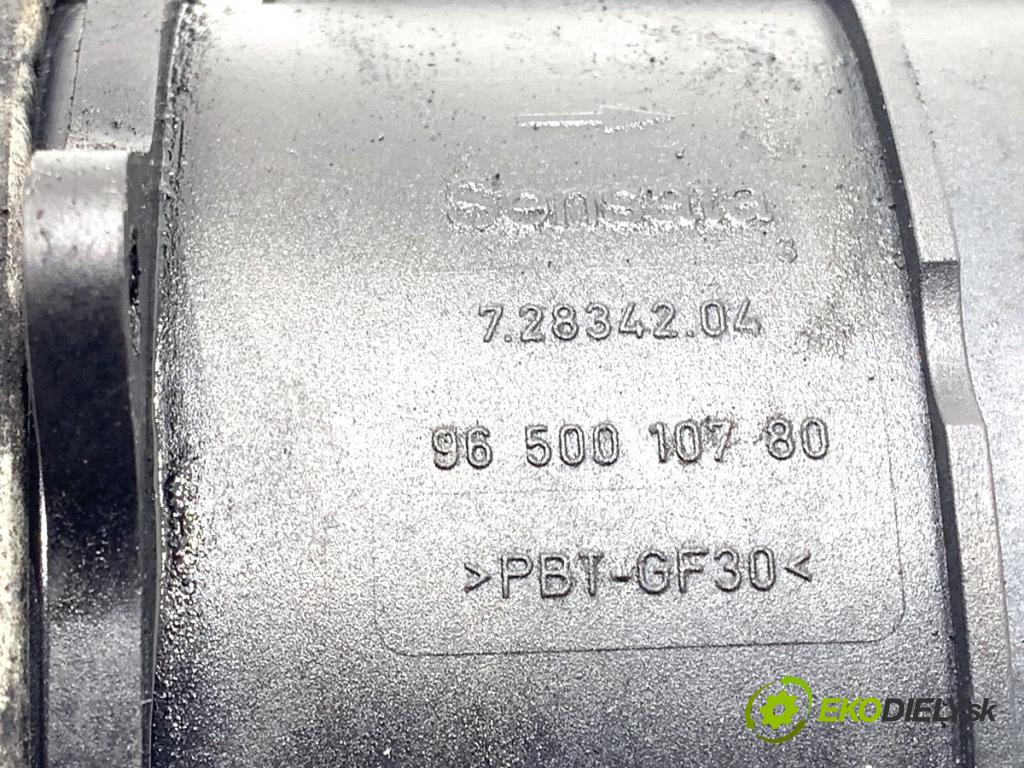 CITROEN C4 PICASSO I nadwozie wielkoprzestrzenne (MPV) 2009 80 kW 1.6 HDi 1560 váha vzduchu 9650010780 (Snímač hmotnosti vzduchu)