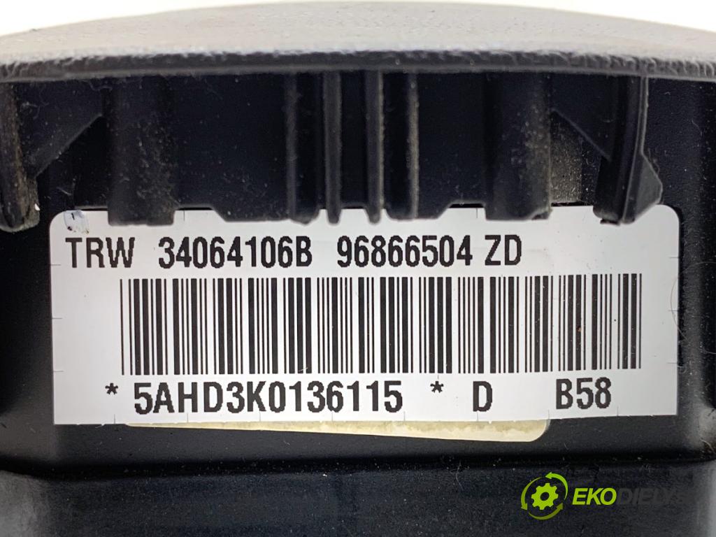 CITROEN C4 PICASSO I nadwozie wielkoprzestrzenne (MPV) 2009 80 kW 1.6 HDi 1560 AirBag volantu 96866504ZD (Airbag)