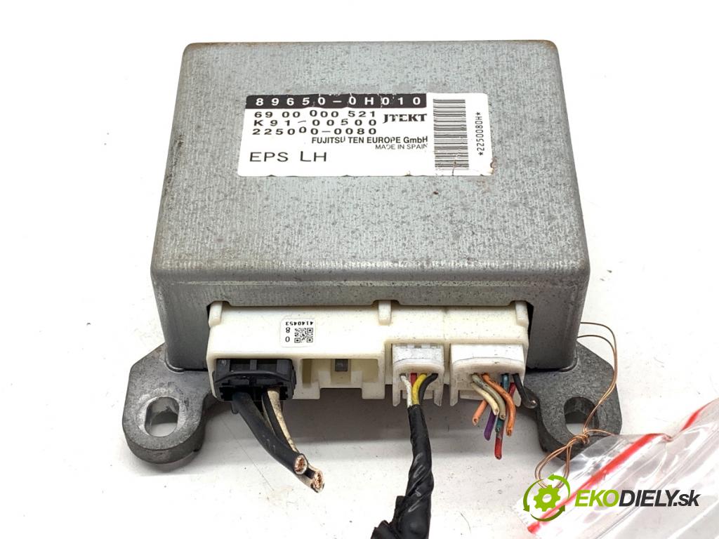 PEUGEOT 107 liftback 2008 50 kW 1.0 998 Modul servočerpadlo 89650-0H010 (Riadiaca jednotka ostatné)