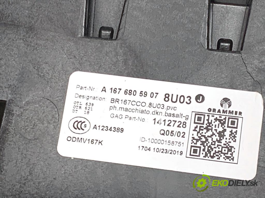 MERCEDES-BENZ GLE SUV 2020 270 kW GLE 450 EQ Boost 4-matic (167.157) 2498 Tunel stredový A1676805907 (Stredový tunel)