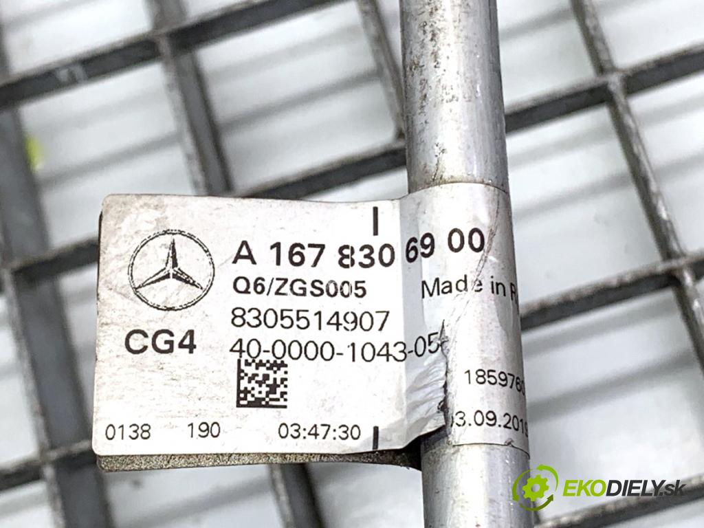 MERCEDES-BENZ GLE SUV 2020 270 kW GLE 450 EQ Boost 4-matic (167.157) 2498 rúrka klimatizácie A1678306900 (Rúrka klimatizácie)