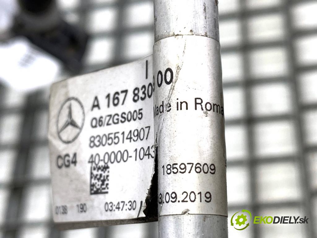 MERCEDES-BENZ GLE SUV 2020 270 kW GLE 450 EQ Boost 4-matic (167.157) 2498 rúrka klimatizácie A1678306900 (Rúrka klimatizácie)