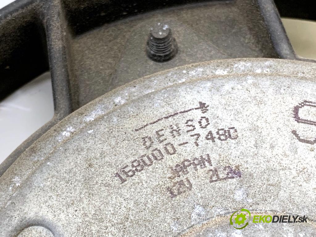HONDA INSIGHT liftback 2009 73 kW 1.3 IMA (ZE2) 1339 ventilátor klimatizace 022740-5660 (Ventilátor chladiče klimatizace)