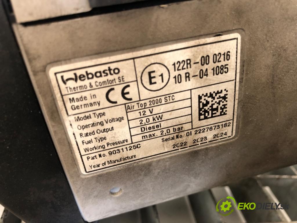 RENAULT MASTER III Skrzynia 2023 120 kW 2.3 dCi 165 FWD (FV0P, FV0U, FV11, FV12) 2298 Webasto air TOP 2000 STC