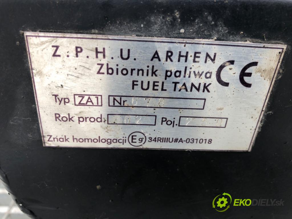 RENAULT MASTER III Skrzynia 2023 120 kW 2.3 dCi 165 FWD (FV0P, FV0U, FV11, FV12) 2298 Nádržka paliva  (Palivová nádrž)