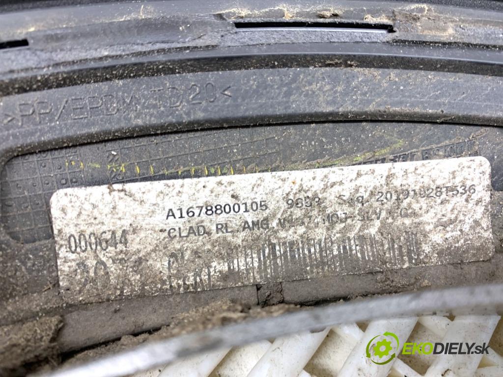 MERCEDES-BENZ GLE SUV 2020 270 kW GLE 450 EQ Boost 4-matic (167.157) 2498 Lišta blatníka zad ľavá strana A1678800105 (Lišta)