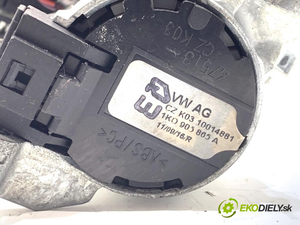 SKODA OCTAVIA II Kombi 2008 77 kW 1.9 TDI 1896 spinačka 1K0905865A (Spínacia skrinka)