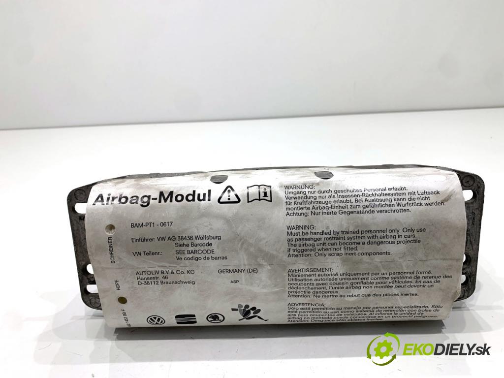 SKODA OCTAVIA II Kombi 2008 77 kW 1.9 TDI 1896 AirBag spolujezdce 1K0880204N (Airbag)