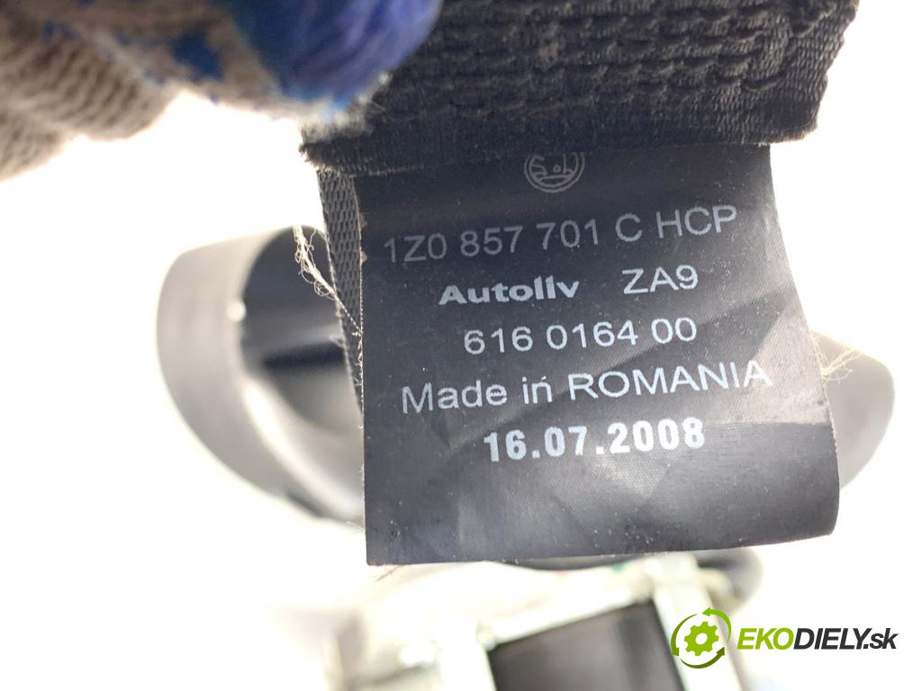 SKODA OCTAVIA II Kombi 2008 77 kW 1.9 TDI 1896 držák bezpečnost levý přední část 1Z0857701C