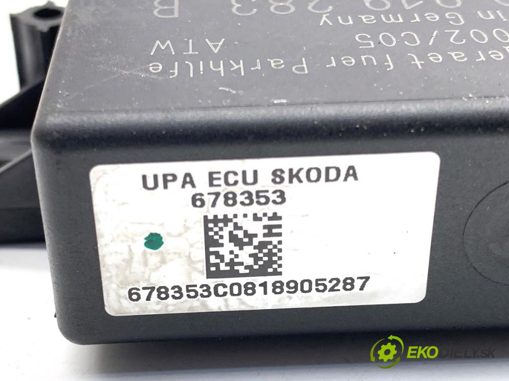 SKODA OCTAVIA II Kombi 2008 77 kW 1.9 TDI 1896 Modul PDC 1Z0919283B (Riadiaca jednotka ostatné)